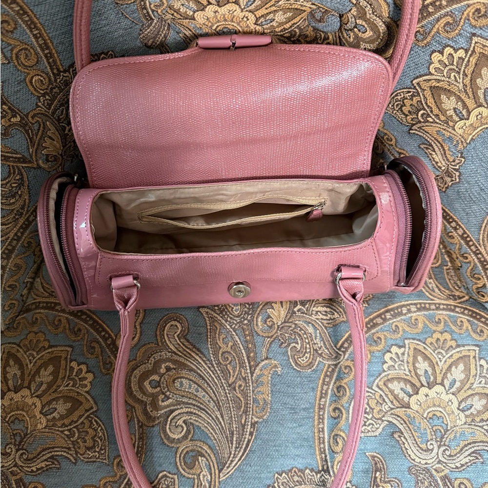 Elegant Pink Women's Handbag - Picture 2 of 5